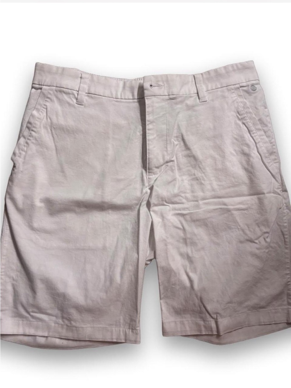 Men’s Adidas White Golf Shorts